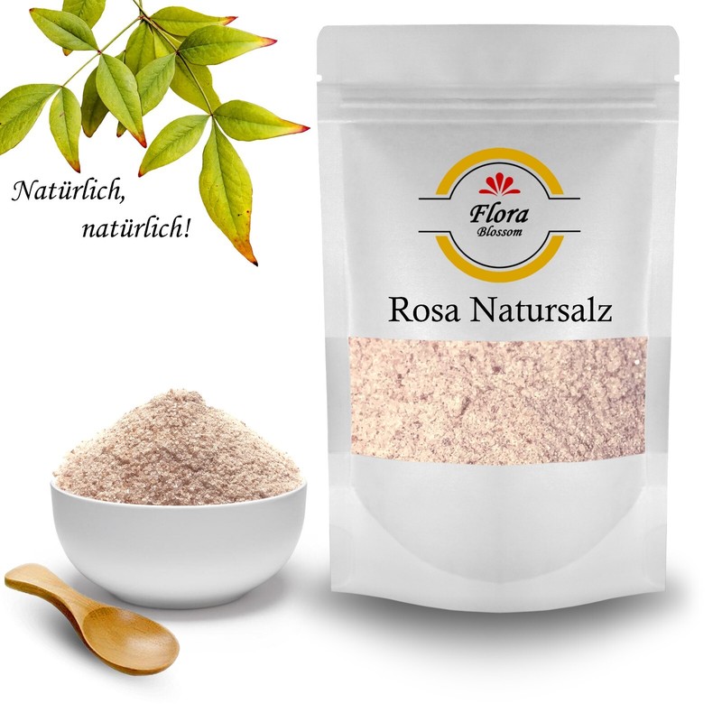 Rosa Natursalz Himalaya Salz Aus Pakistan Fein 0,3-0,5 Mm Kristallsalz Salt Pink
