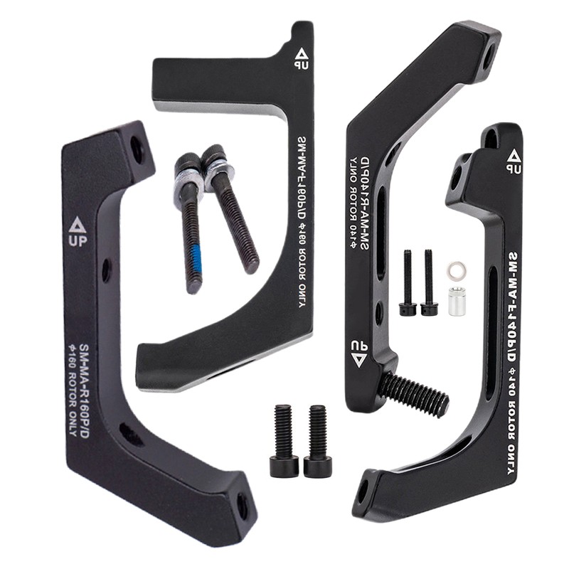 Bike Disc Brake Caliper Adapter Flat Mount To-Post-Mount Bicycle 140/160