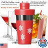 Iced Coffee Maker Chiller, 14.2 oz Frozen Beer Mugs, Rapid Beverage Cooler, 304 Stainless Steel Tumbler, Reusable and Shakeable, Portable Cooling Tool for Wine, Tea, Cocktails, Milkshake, Juice