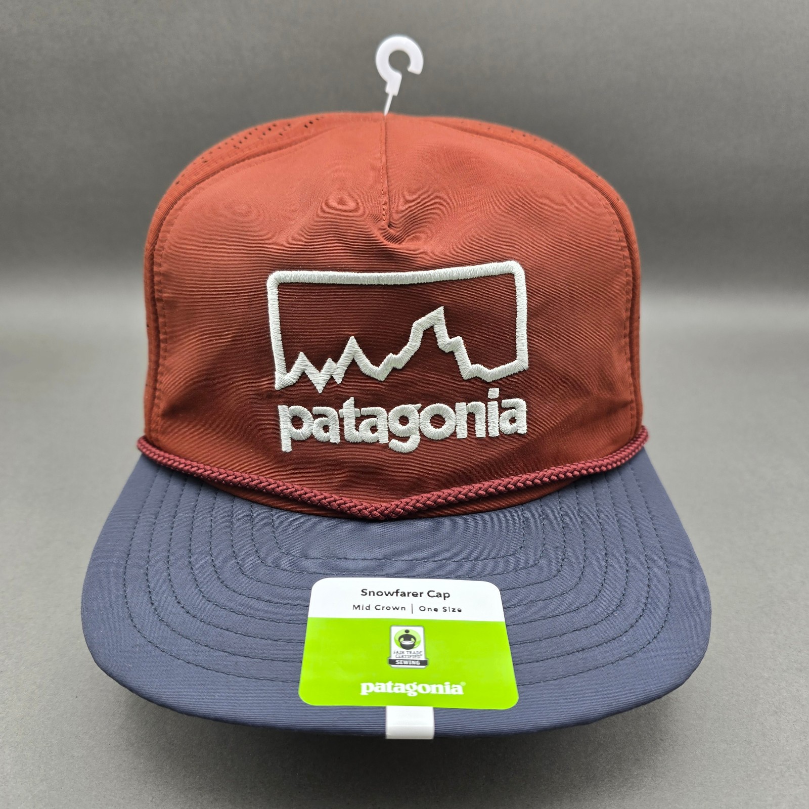 Patagonia Hat Cap Strapback Red Fox Snowfarer Mountain