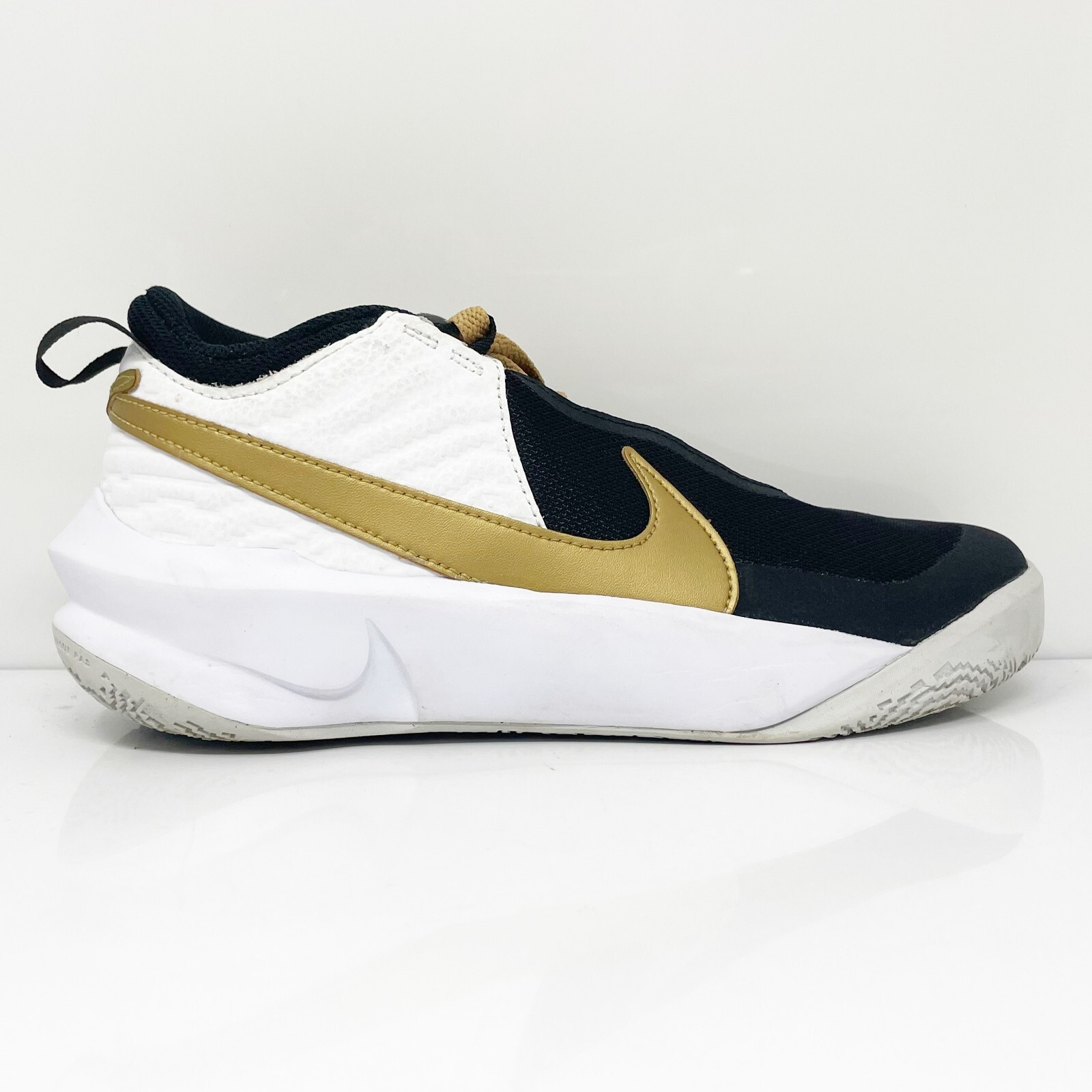 

Nike Boys Team Hustle D 10 CW6735-002 Черные баскетбольные кроссовки, размер 7 лет, Черный, Team Hustle D 10