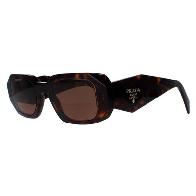 Pre-owned Prada Sunglasses Pr17ws 2au8c1 Tortoise Brown