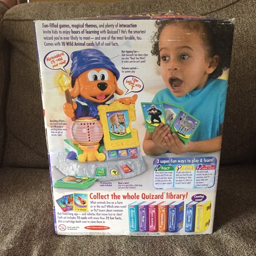 ?? NEW Quizard Learning Wizard Fisher Price Toy 2006 Letters Numbers Colors Box