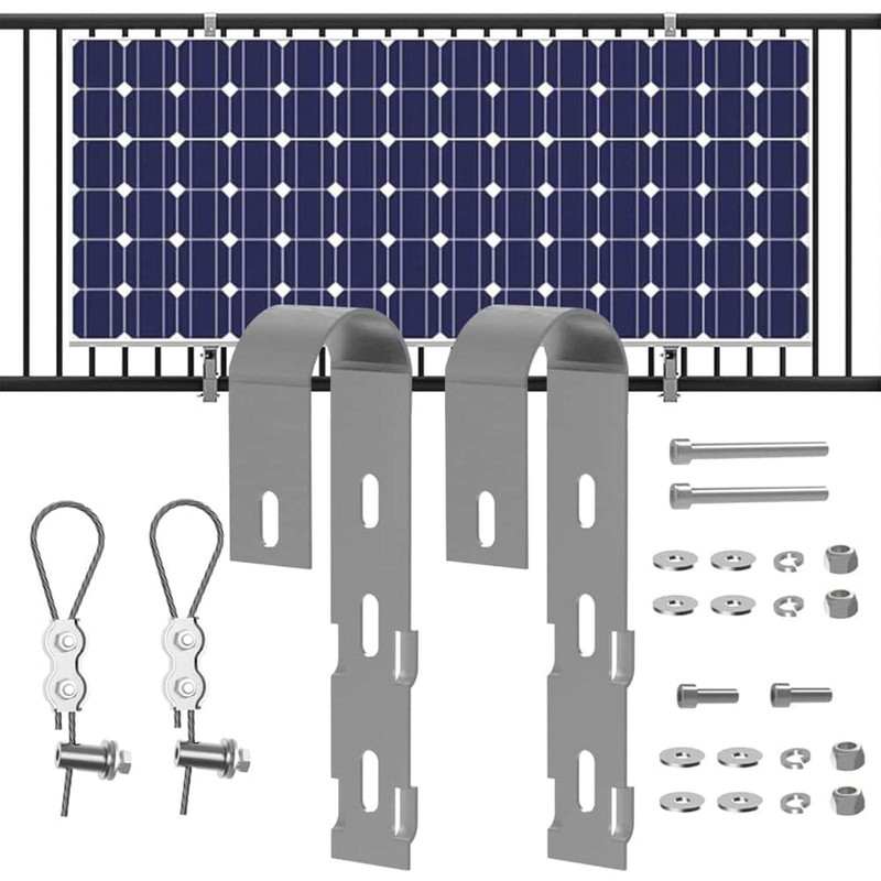 Mounting Bracket Adjustable Tile Roof Hook Stainless Steel Solar Photovoltaic PV