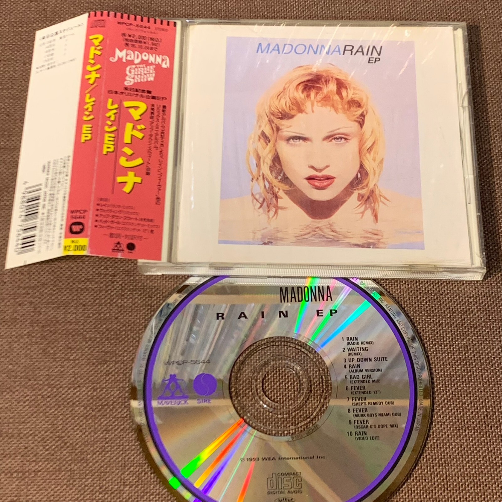 MADONNA Rain EP JAPAN 10-track 5