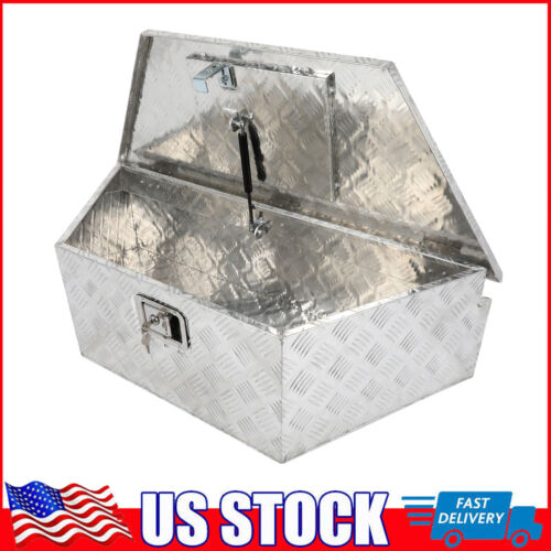 39"X16.5"X12" Aluminum Trailer Tongue Tool Box Pickup Truck Bed Storage Tool box