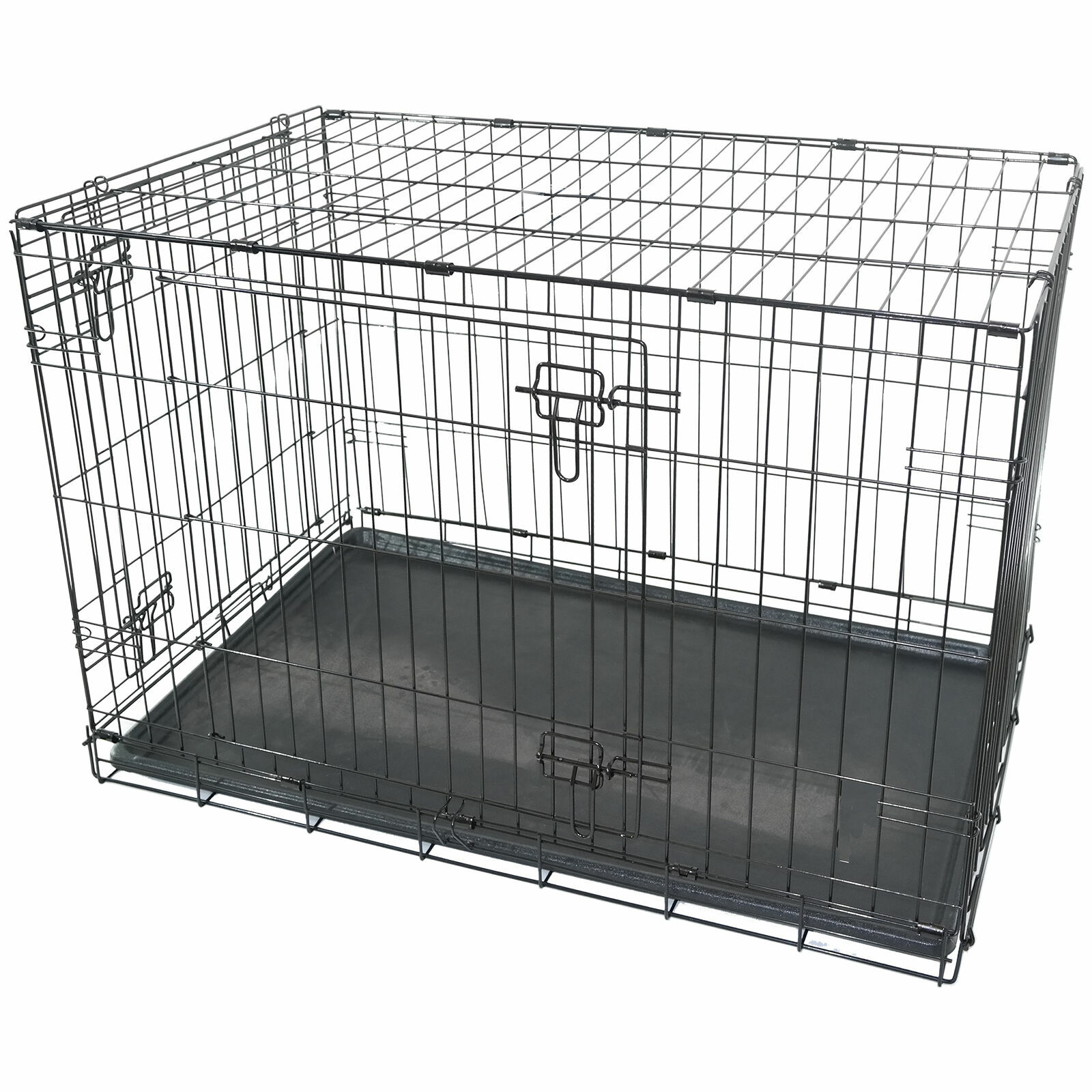 folding dog cage