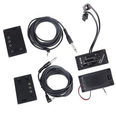 Violin Equalizer Violin Silent EQ Pickup With Cable For Violin Stringed Inst DGD