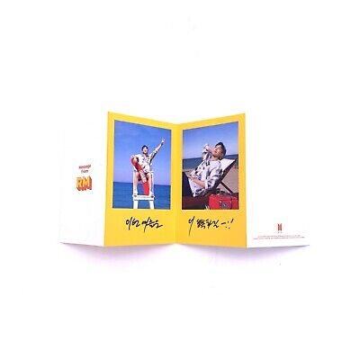 [BTS] Butter / Official Folded Message Card - RM