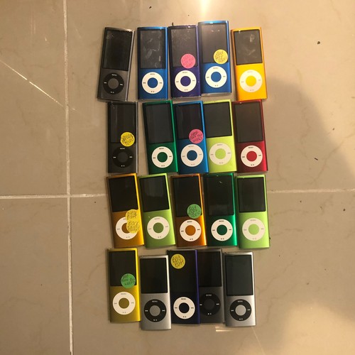 Lots 20 Apple iPod nano 4th/5th Generation (8/16GB) Bad
