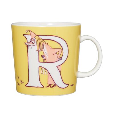 Arabia Moomin Mug 0.4L Alphabet Collection R Tableware Kitchenware Japan New