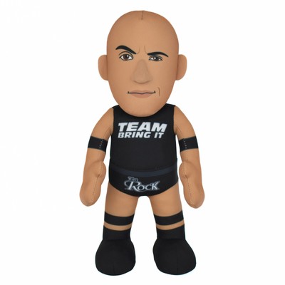 Bleacher Creatures WWE Legend Rock ''Team Bring It'' 10'' Plush Figure
