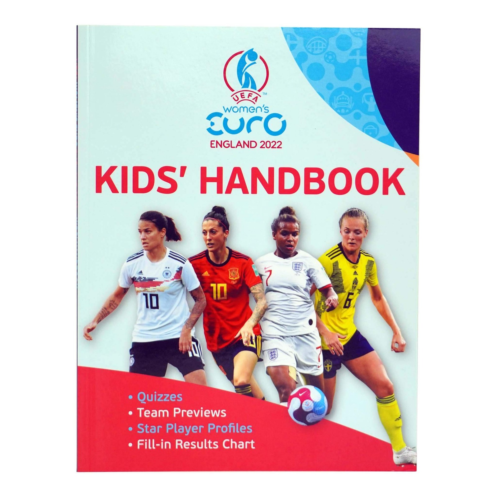 UEFA Women's EURO 2022 Kids' Handbook By Emily Stead - Ages 5-8 - Paperback
