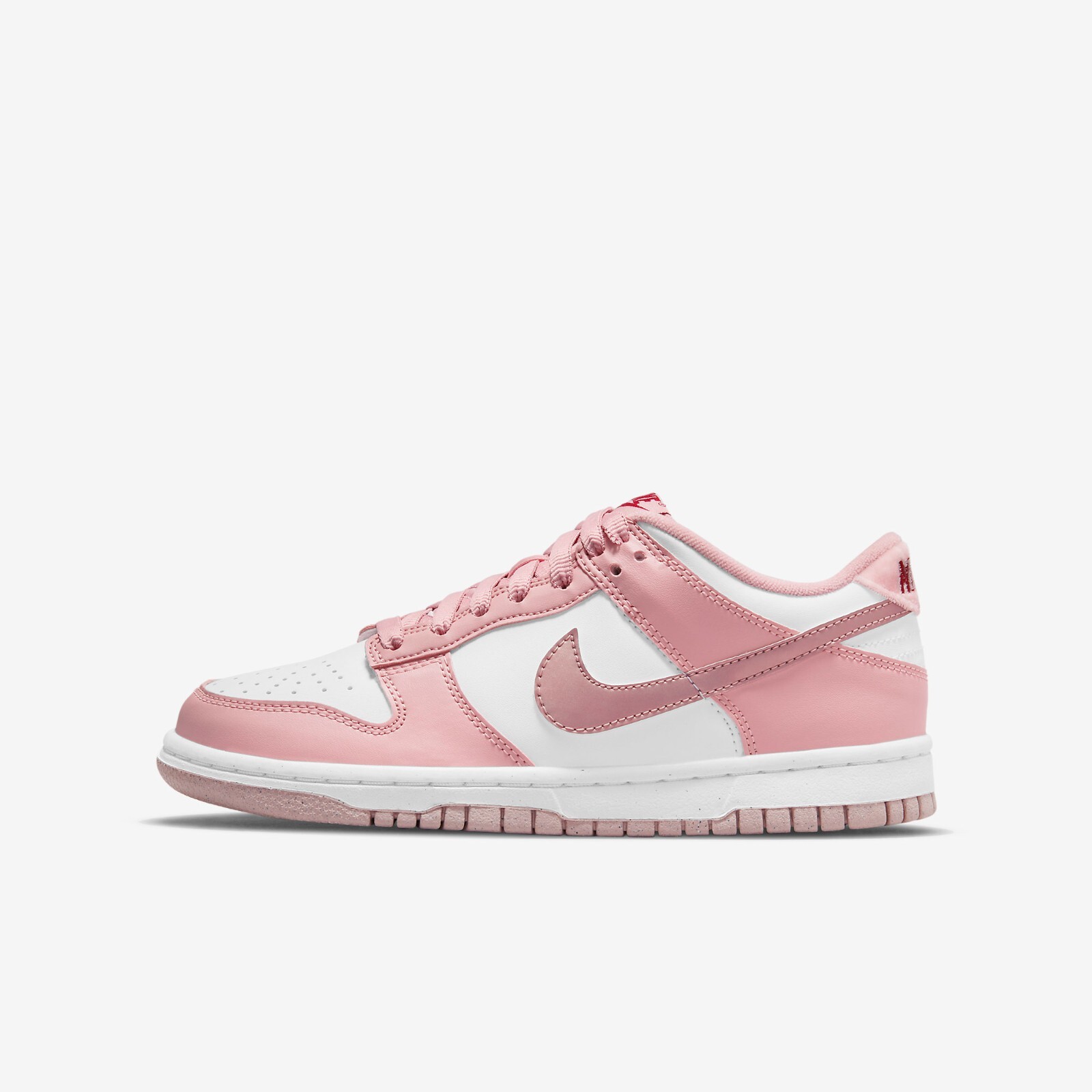 

Кроссовки Nike Dunk Low Pink Velvet GS DO6485-600, Pink glaze/white/pomegranate/pink glaze, Nike Dunk Low GS