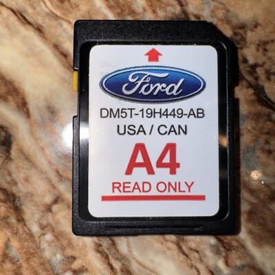 2011 - 2013 Ford OEM Navigation GPS Memory SD Card A4 DM5T-19H449-AB