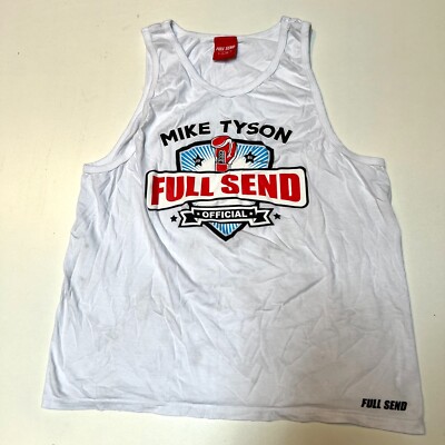 Full Send  Mike Tyson  Tank Top Large  2021 Official