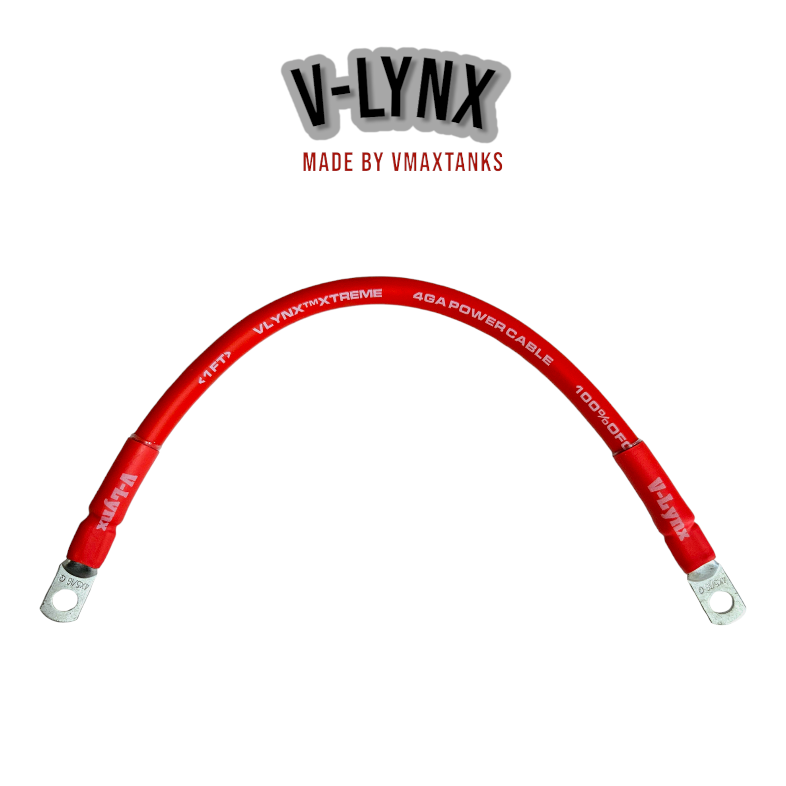 4 AWG Gauge Custom Battery Cable Copper Car Solar Power Wire Inverter RV Welding