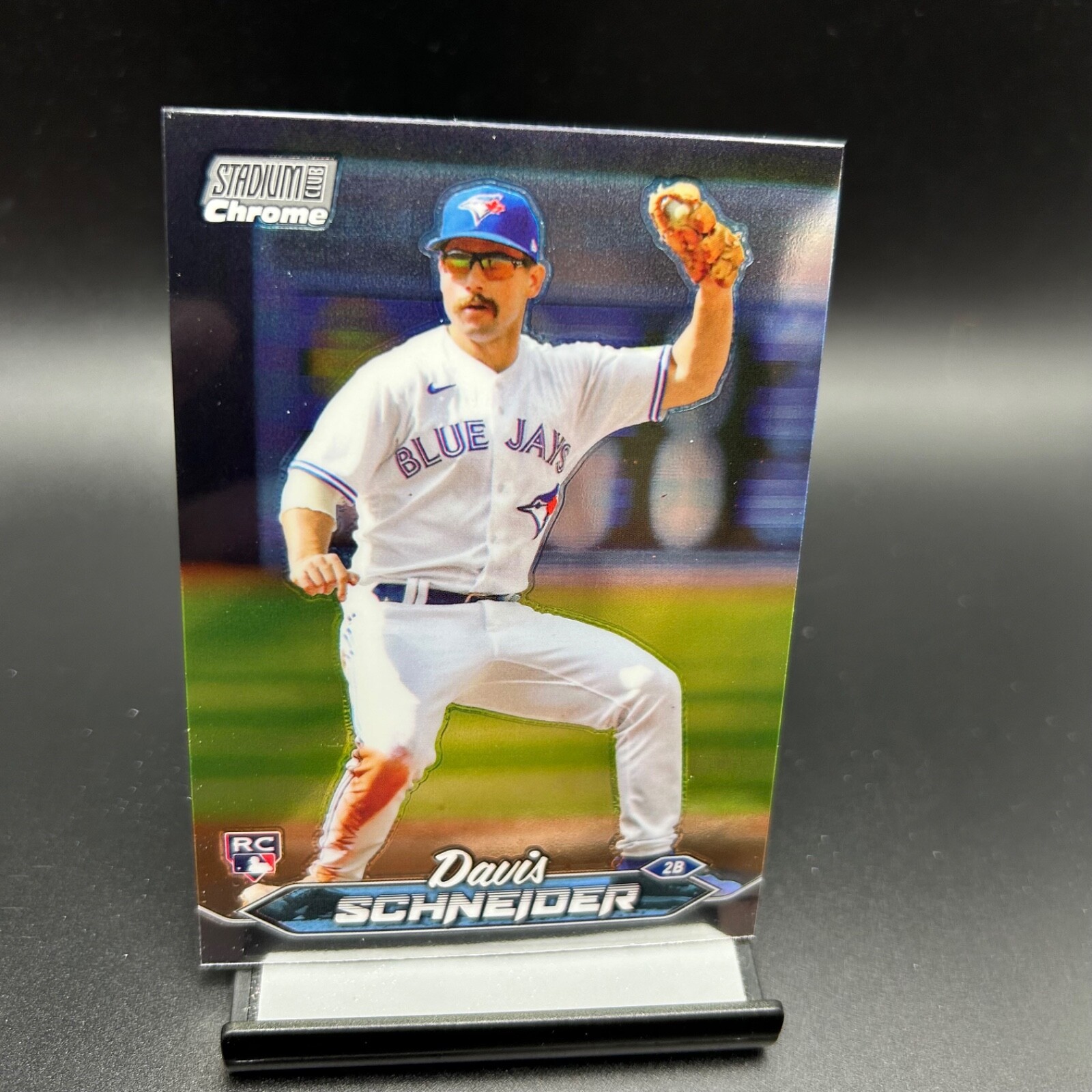 2024 Topps Stadium Club Chrome #203 Davis Schneider RC