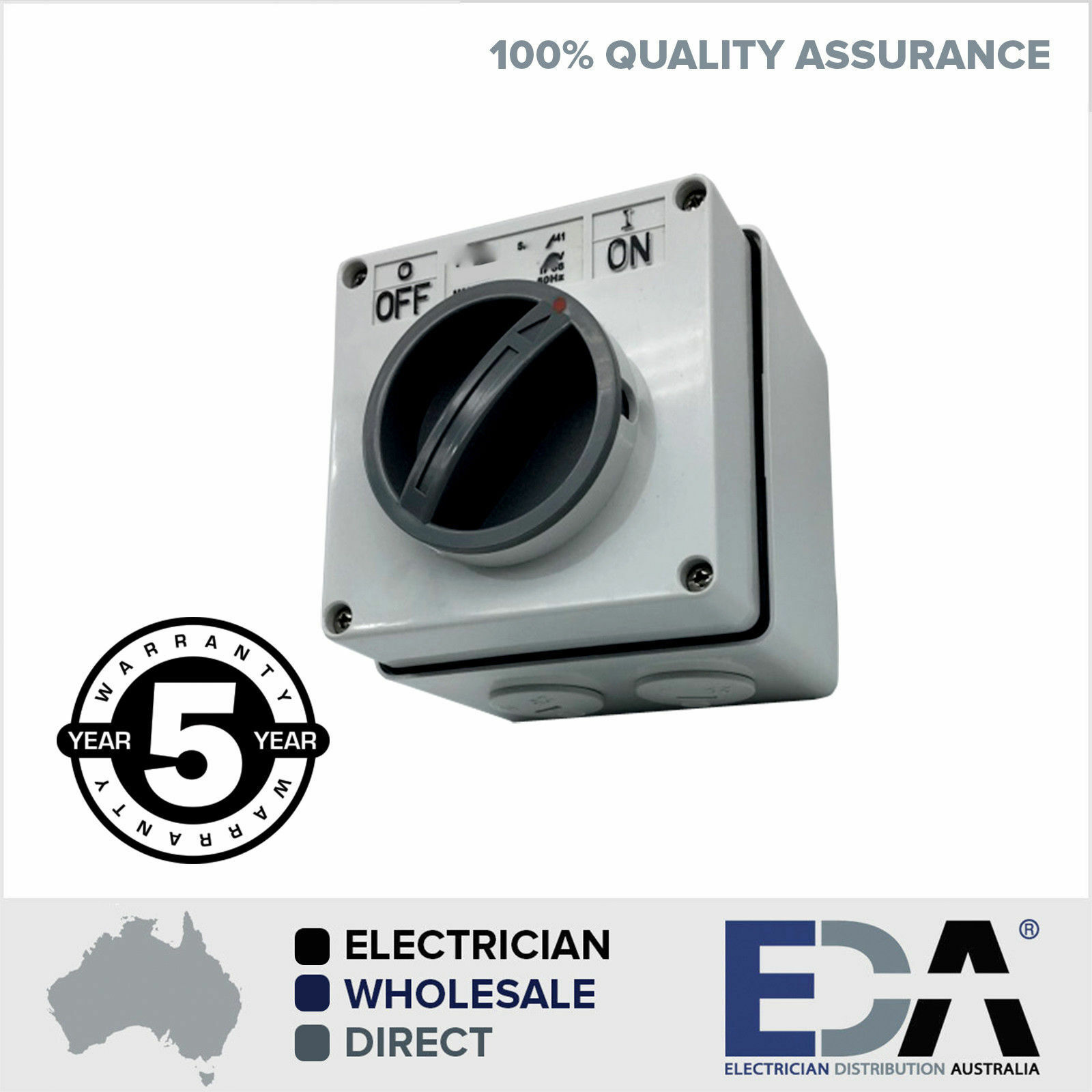 20 Amp 3 Phase Isolator Switch IP66 Weatherproof Industrial Pole eBay