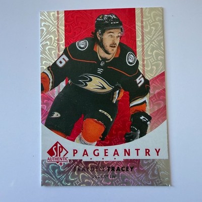 2022 Upper Deck SP Authentic Hockey #P-87 Brayden Tracey Pageantry Red