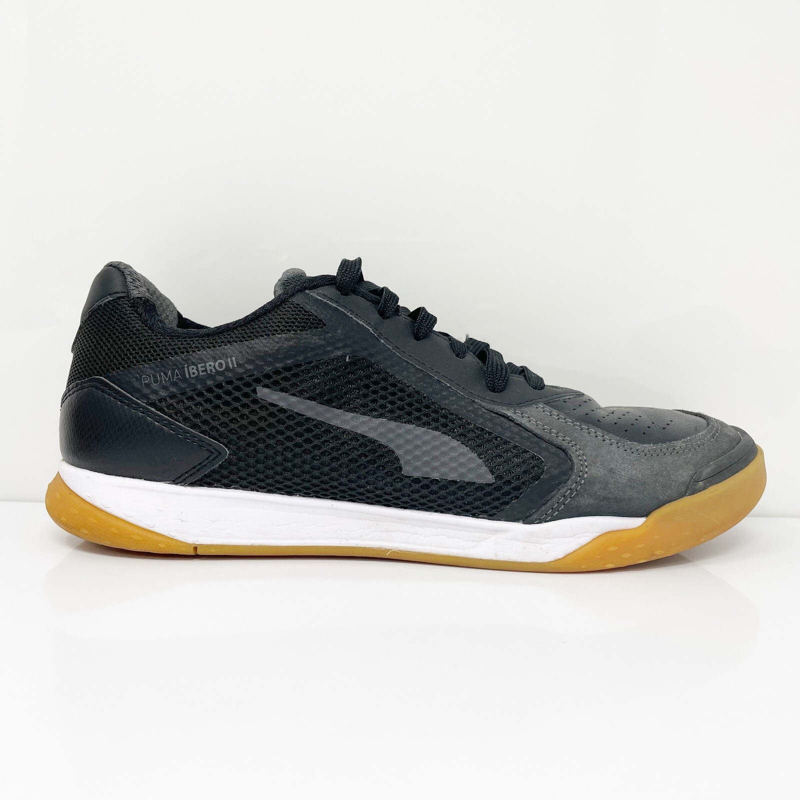 

Puma Mens Ibero II 106567-03 Черная Повседневная Обувь Кроссовки Размер 9.5, Черный