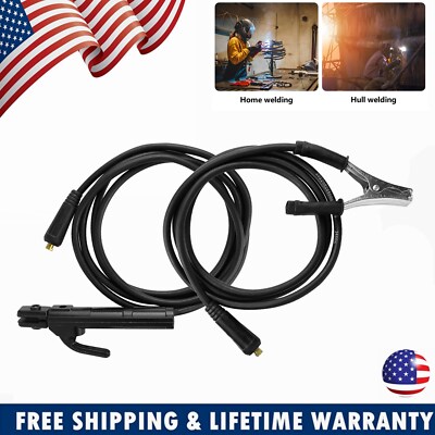 300A Ground Earth Clamp Stick Welder Cable 2+3M For ARC MMA IGBT Welding Machine