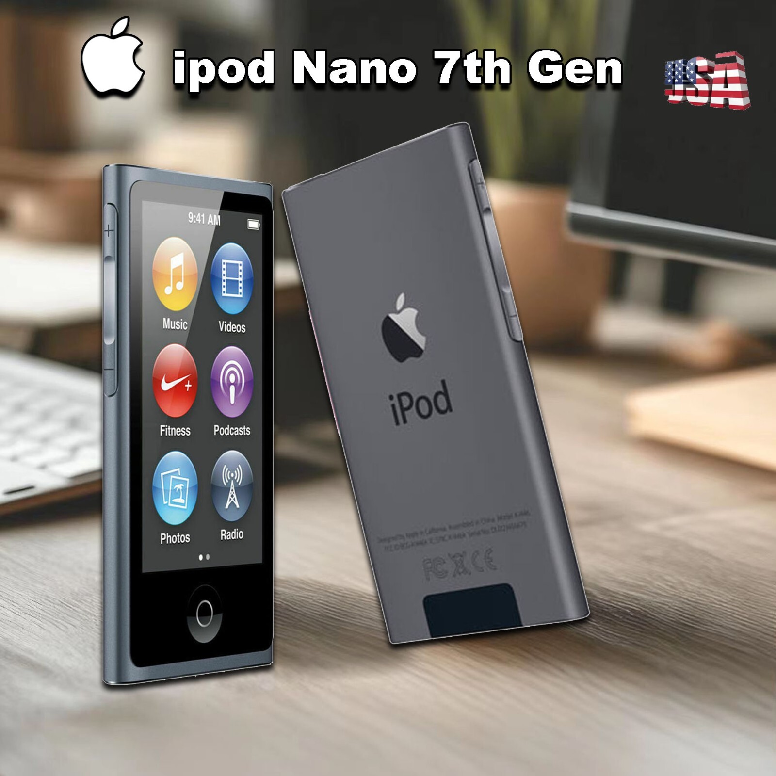 Apple iPod nano 第7世代16GB MD481J black NEW Apple iPod Nano 7th Generation (16GB) Black | eBay