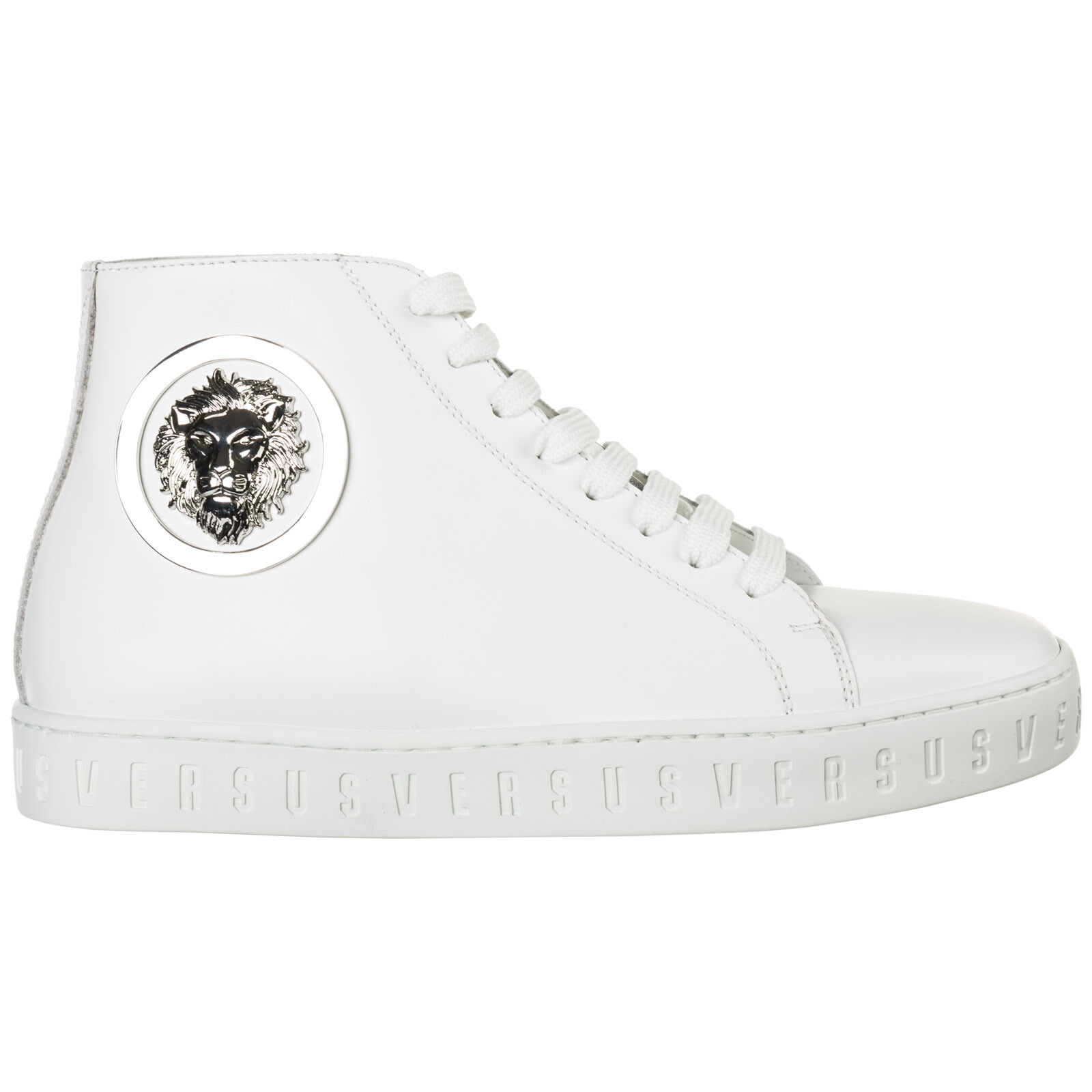 Dettagli su VERSUS VERSACE SCARPE SNEAKERS ALTE DONNA IN PELLE NUOVE LION HEAD BIANCO F1B Dettagli su VERSUS VERSACE SCARPE SNEAKERS ALTE DONNA IN PELLE NUOVE LION HEAD BIANCO F1B