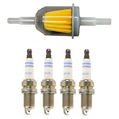 71936 6737 For 1979-1980 VW Rabbit Custom 1.5L Bosch OE Fuel Filter Spark Plug