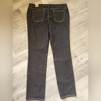 NWT Prana Kayla High Rise Straight Jean Dark Wash Size 16/34