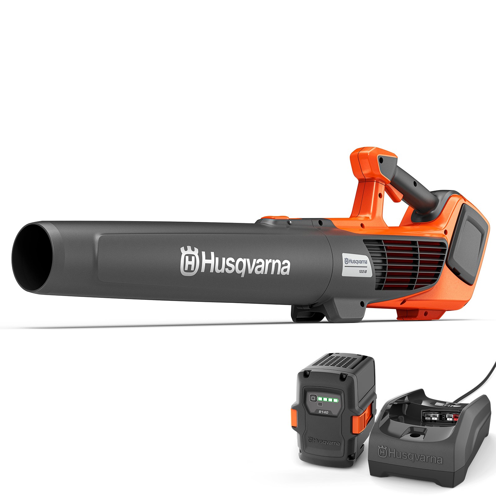 Husqvarna Akku Laubbläser 122iB 36V inkl. Akku Ladegerät Laubblasgerät kabellos