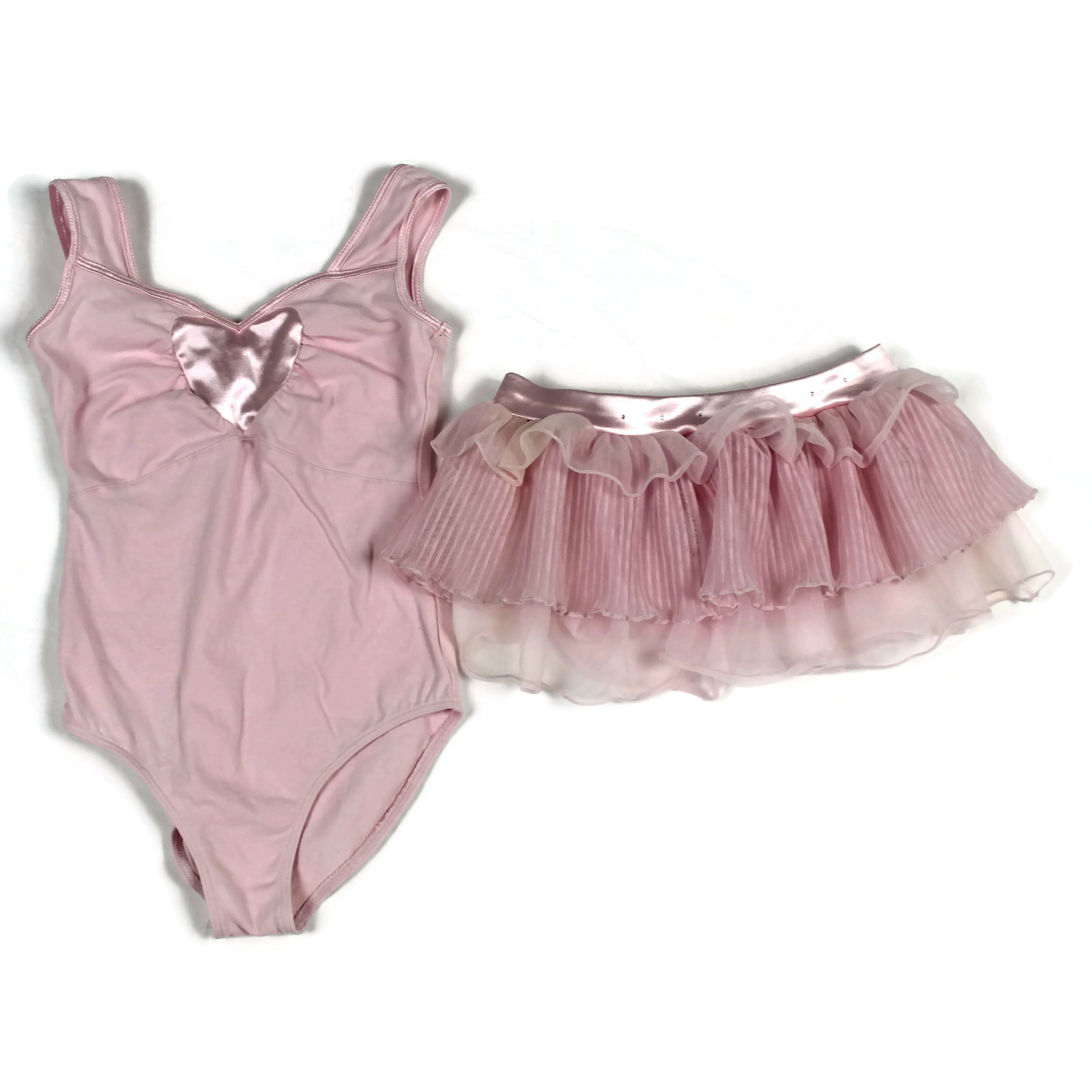 Girl Small Medium Dance Gynmastics Mixed Lot of 10 Leotards Shorts Skirt