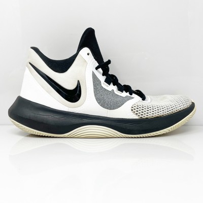 

Мужские баскетбольные кроссовки Nike Air Precision 2 AA7069-100, размер 10, белые, Белый, Air Precision 2