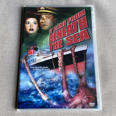 It Came From Beneath The Sea (DVD, 1955) Horror Sci-Fi Octopus Kenneth Tobey +