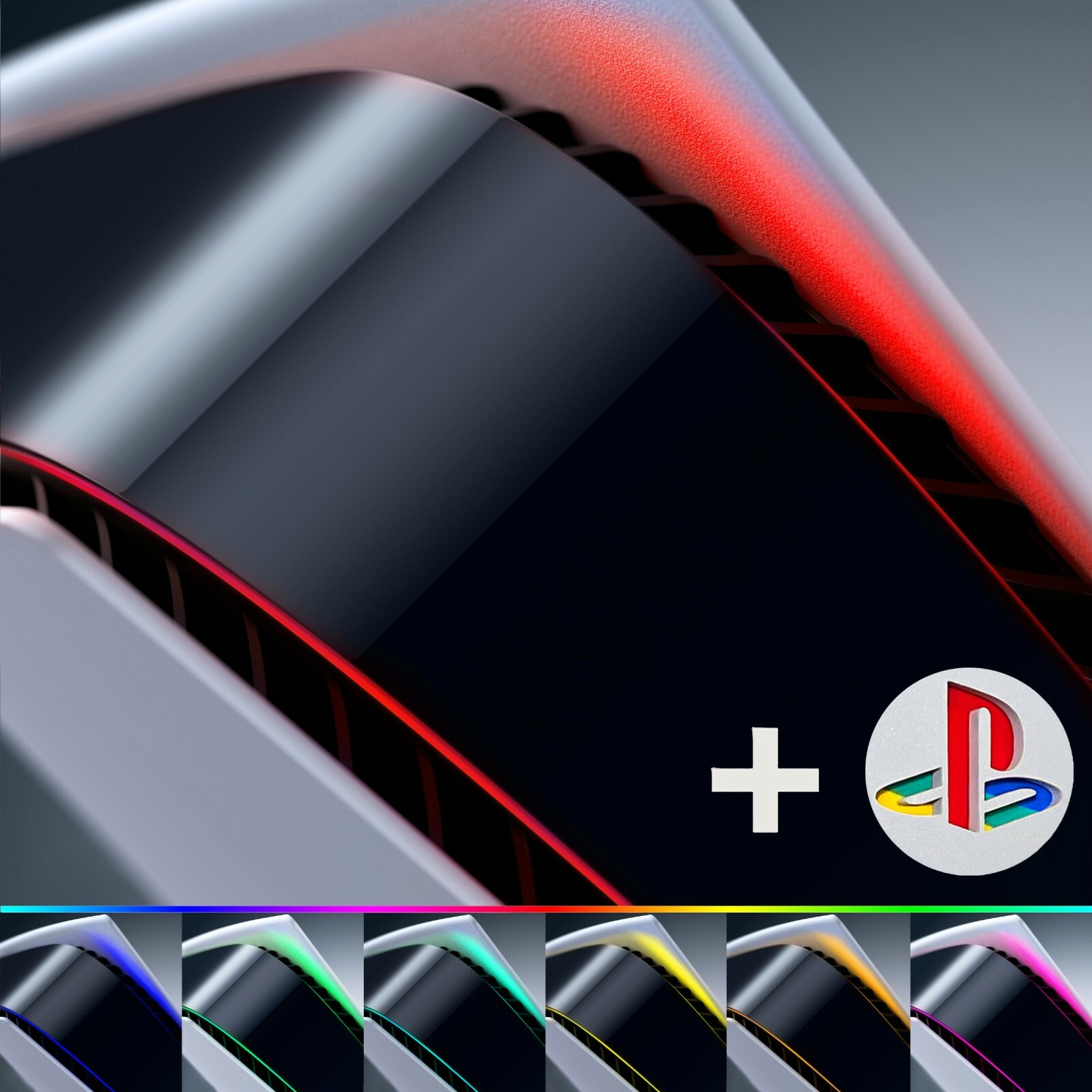 Playstation 5 LED Aufkleber / PS5 LED Lightbar / Playstation LED Sticker Skin