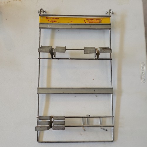1950s Hardware Store Display Sign Crescent Tools Jamestown NY Mechanic