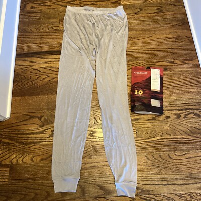 Terramar Thermasilk Base Layer Pants Women s Xl Gray New