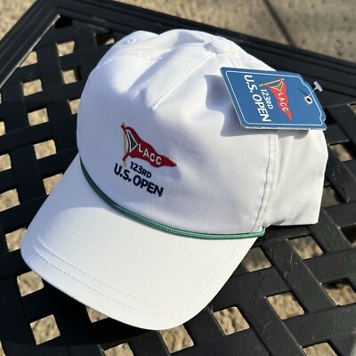 NWT 2023 LACC Los Angeles LA Country Club 123rd US Open Men's Rope Hat Cap