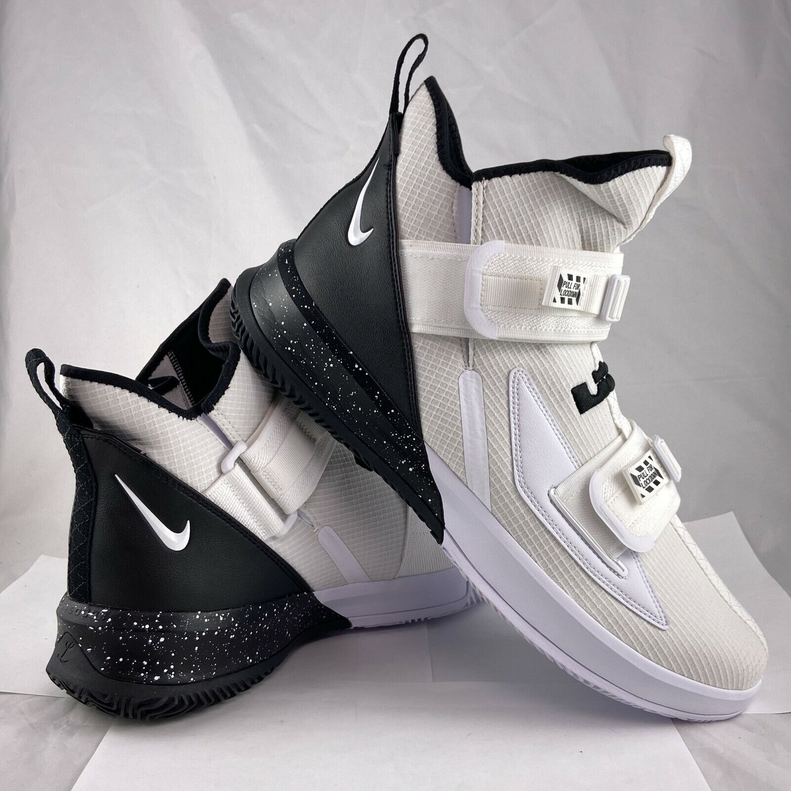 Nike Lebron Basketball Shoes Men's 18 Soldier XIII TB White Nike Lebron Basketball Shoes Men's 18 Soldier XIII TB White