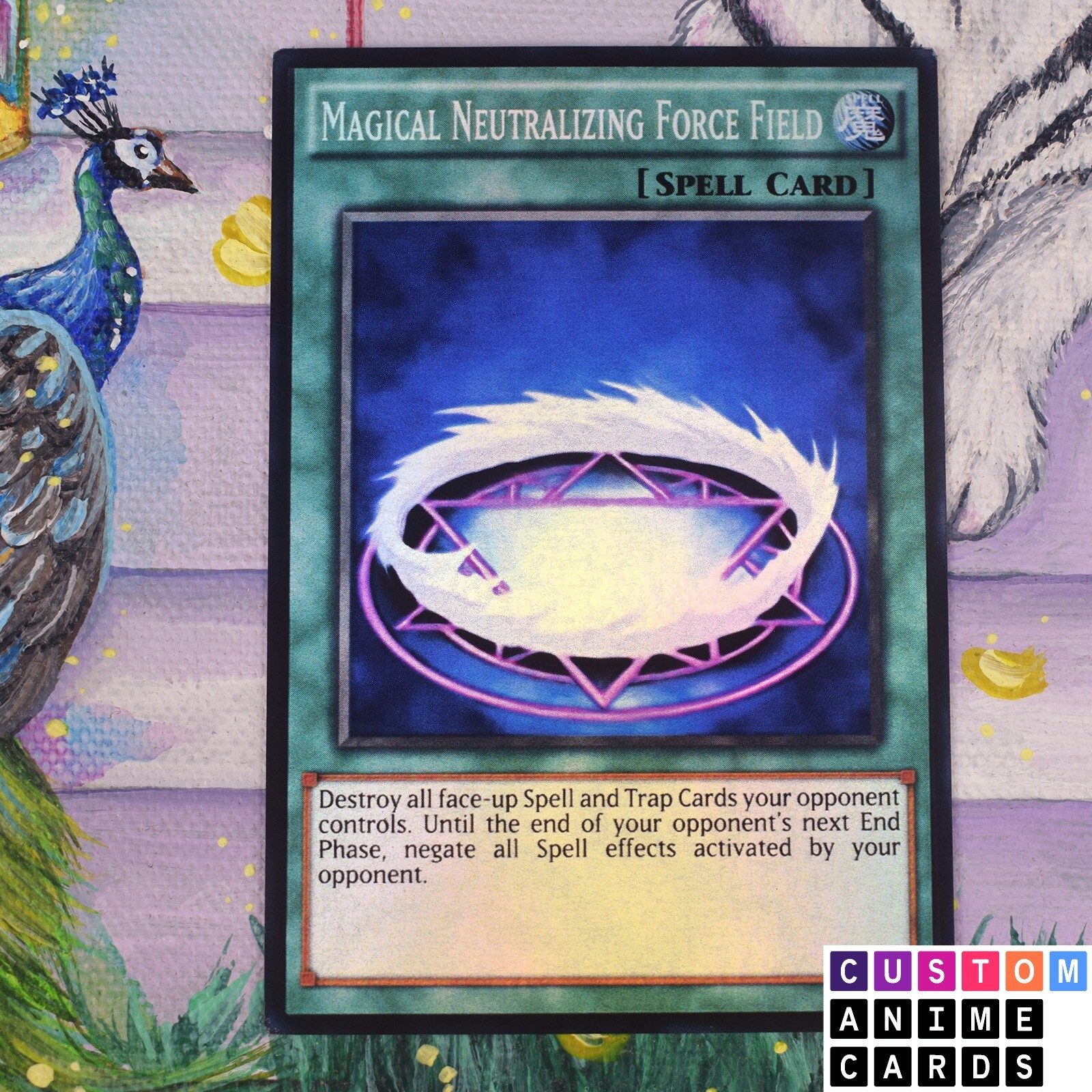 Magical Neutralizing Force Field ANIME EFFECT HOLO card | eBay