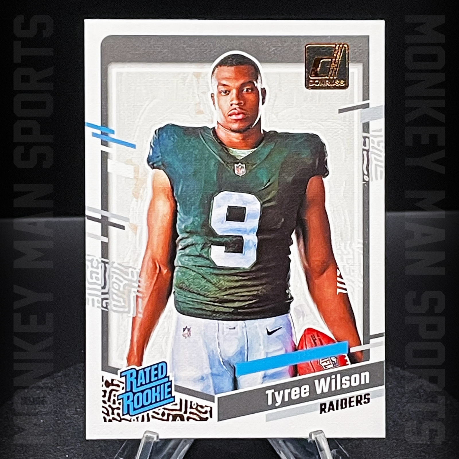 2023 Donruss Football - Tyree Wilson Rated Rookie RC - #3 BRONZE CANVAS MINT