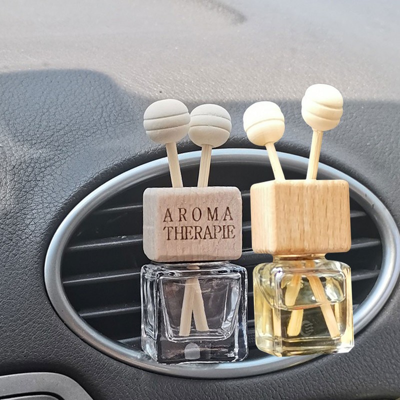 Perfume Bottle Diffuser Air Freshener With Vent Clip