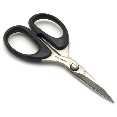 DR SLICK SYNTHETICS SCISSORS - 5'' Fly Tying Crafts Sewing Serrated Blade NEW!