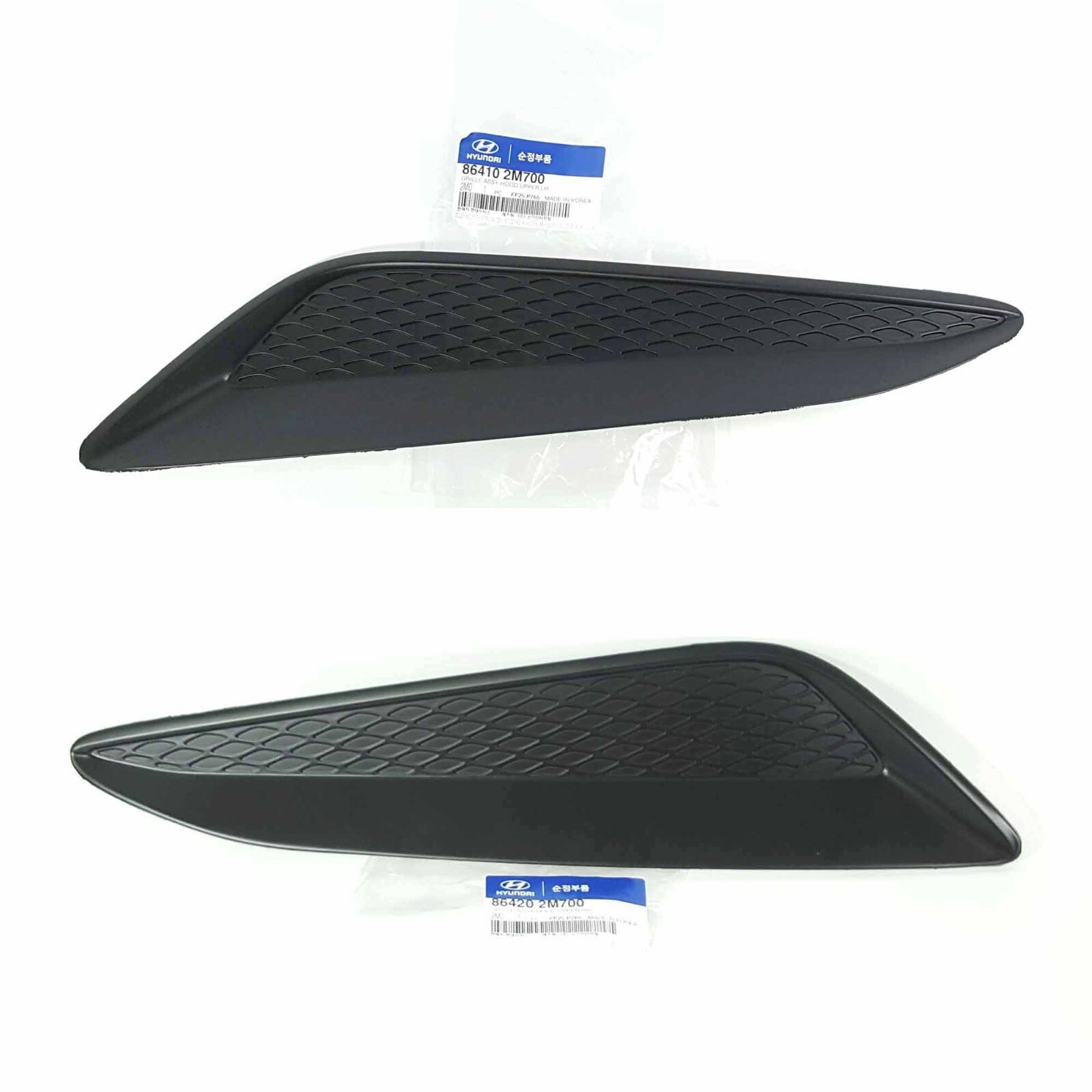 Genuine Hood Garnish Vent LH RH 2EA For HYUNDAI GENESIS Coupe