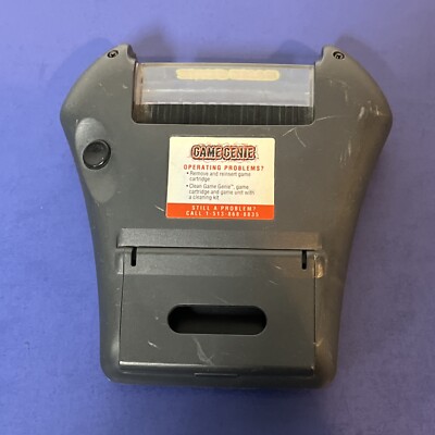 Sega Game Gear Game Genie Video Game Enhancer, No Code book