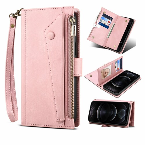 For Samsung A33 A53 A32 A72 Luxury Shockproof Leather Zipper Wallet Phone Case