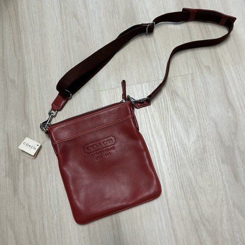 C1【used】COACH ハンドバッグ ブラウン1941 レッド COACH コーチ バッグ ハンドバッグ F91494 91494 ブラウン×1941