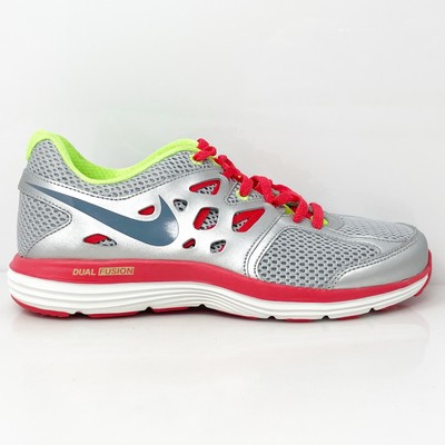 Nike Womens Dual Fusion Lite 599560-001 Серые кроссовки для бега, размер 6