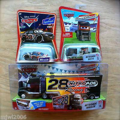 カーズ　Disney Pixar Cars Team Nitroade DISNEY PIXAR Cars TEAM NITROADE Diecast SET NEW IN BOX