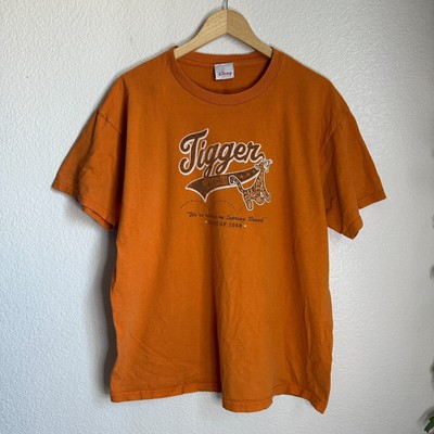 Disney Shirt Mens XL. Orange Y2K The Disney Store Vintage Tiger Park Tony Cartoo